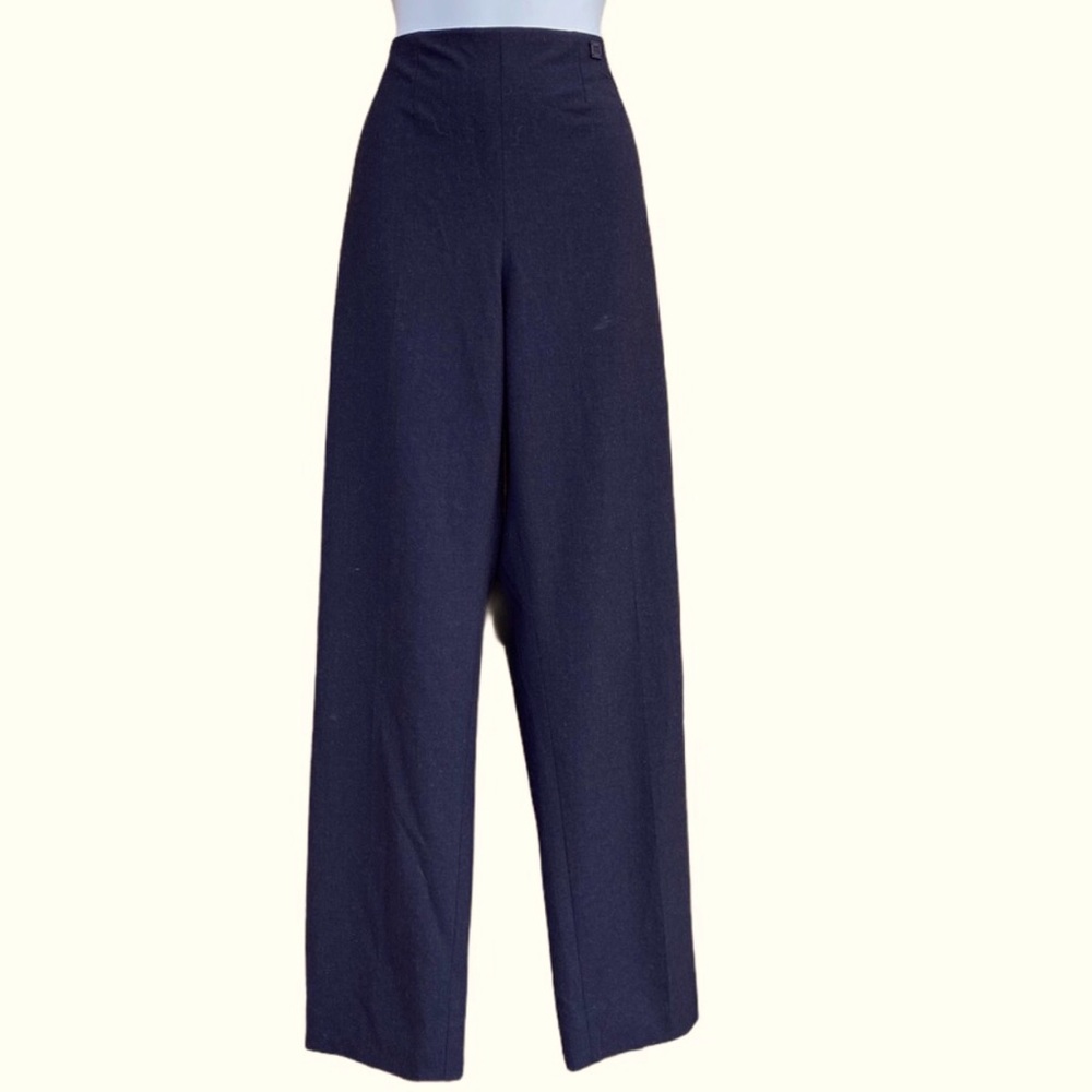 CHANEL wool/silk/Lycra blend pants eur44 US 12/14